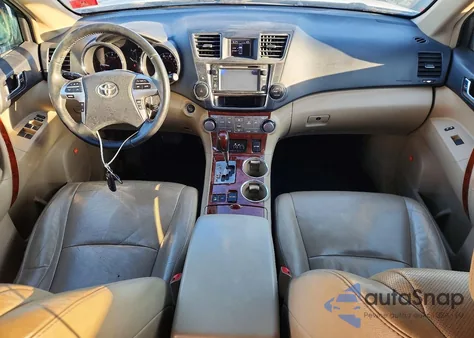 2013 Toyota Highlander Limited z USA, uszkodzony, nr VIN 5TDDK3EH7DS250687